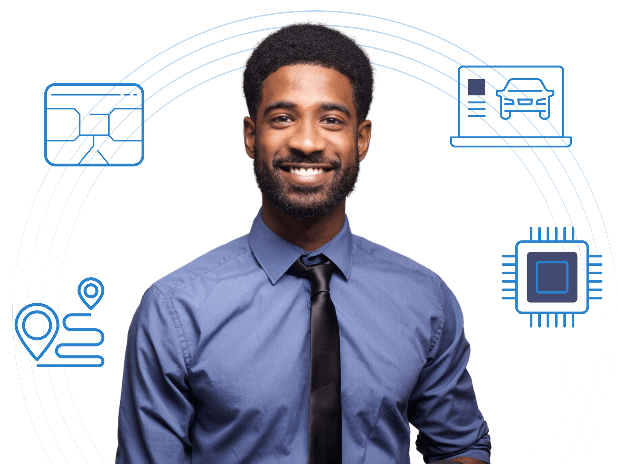 fundo produtos para rastreamento